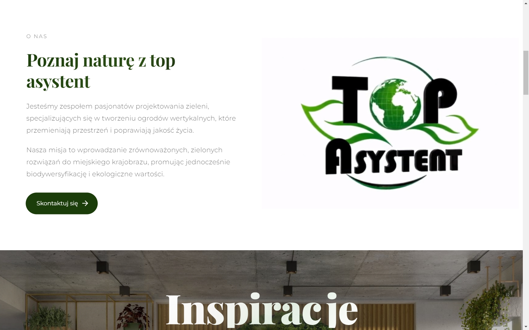 Ogrody wertykalne na laptopie - widok 2